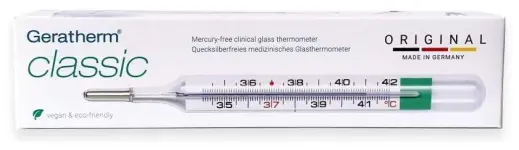 13213-teplomer skleneny bezrtutovy geratherm classic